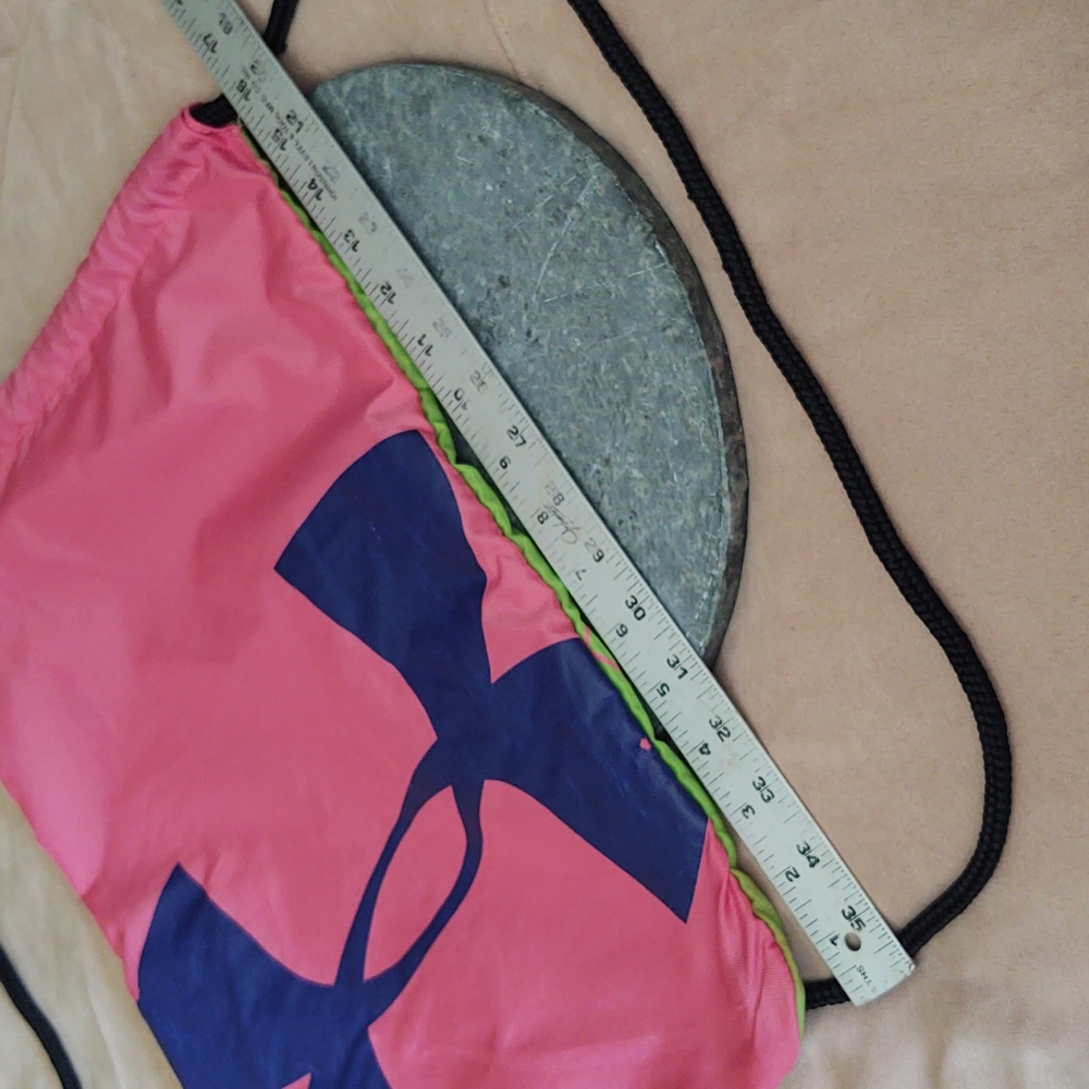 Under Armour Neon Reversable Drawstring Backpack - Picture 6 of 11